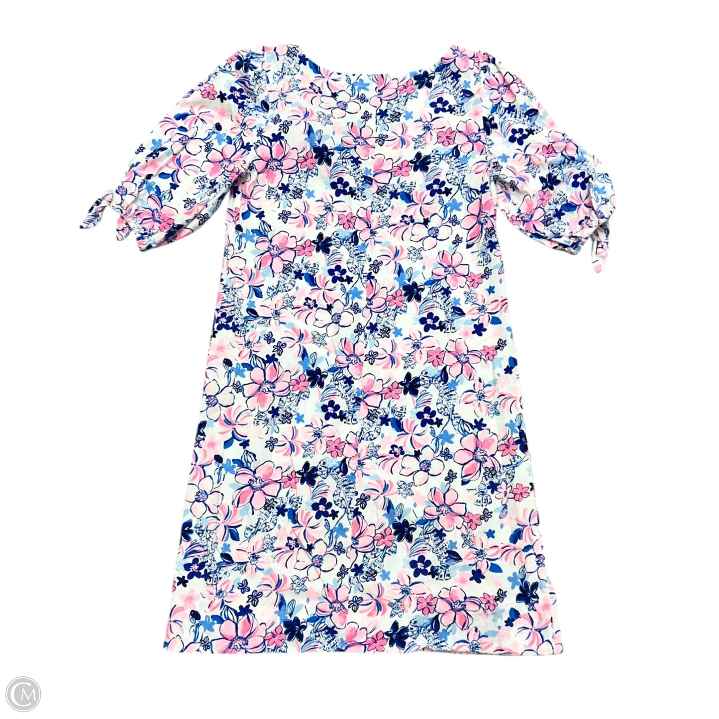 Dress Designer By Lilly Pulitzer In Pink & White, Size: Xxs