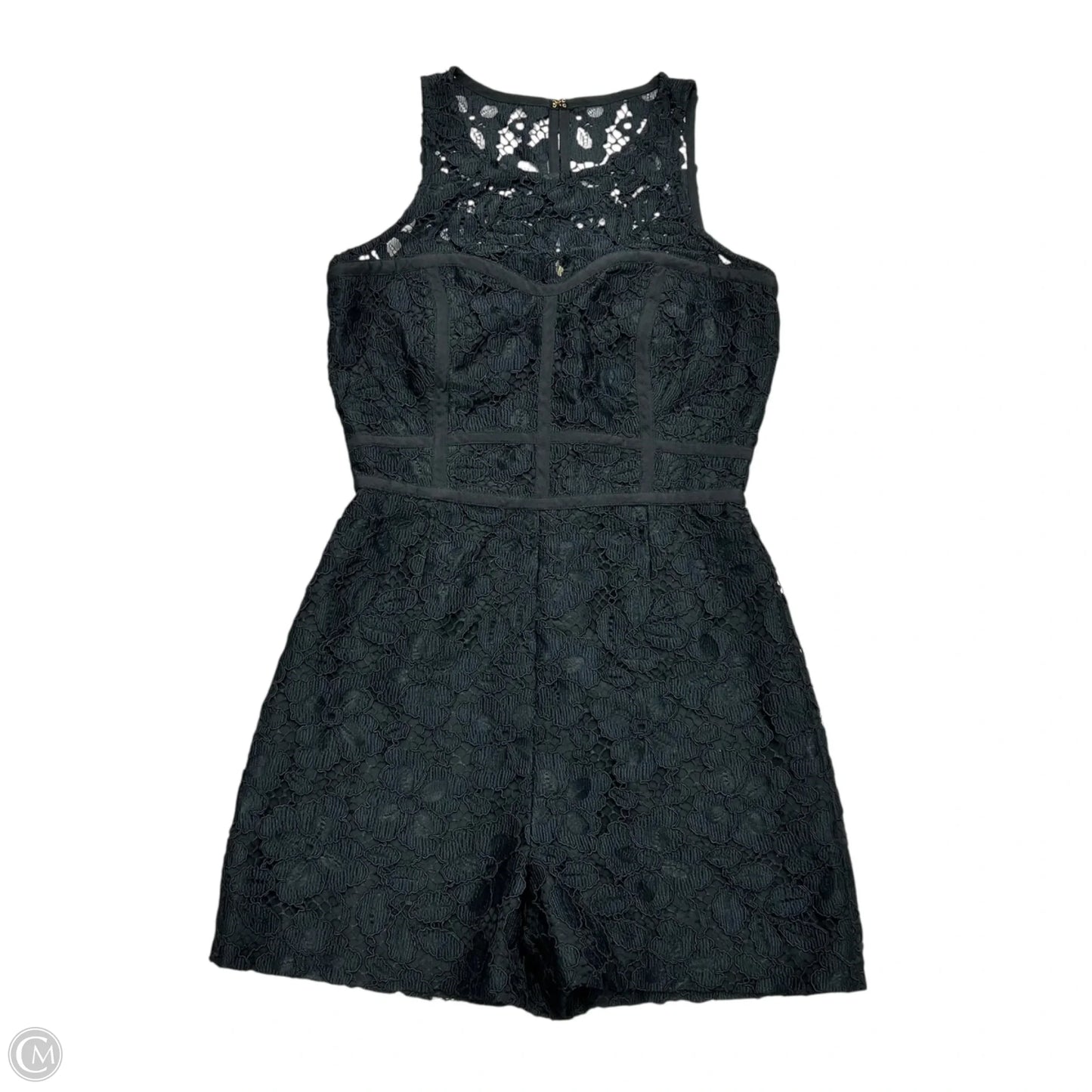 Romper Designer By Lilly Pulitzer In Black, Size: S