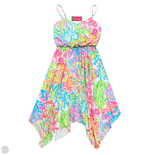 Dress Designer By Lilly Pulitzer In Blue & Green, Size: S