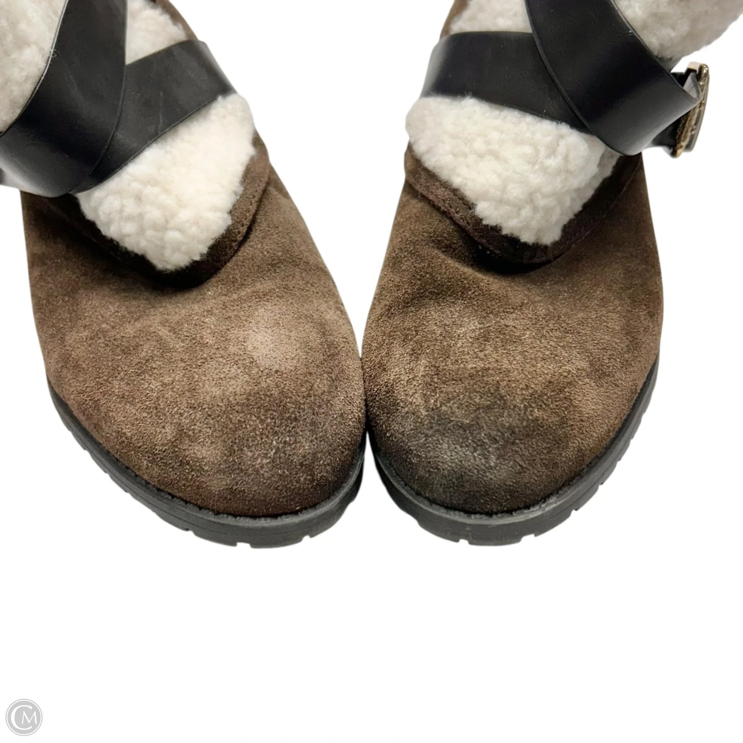 Boots Ankle Heels By Charles By Charles David In Brown, Size: 11