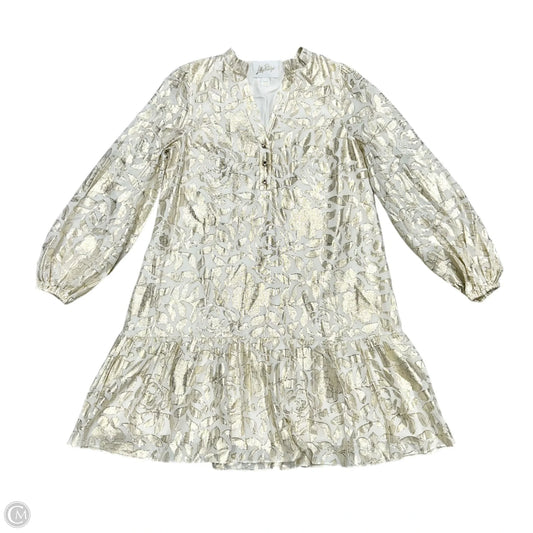 Dress Designer By Lilly Pulitzer In Cream & Gold, Size: S