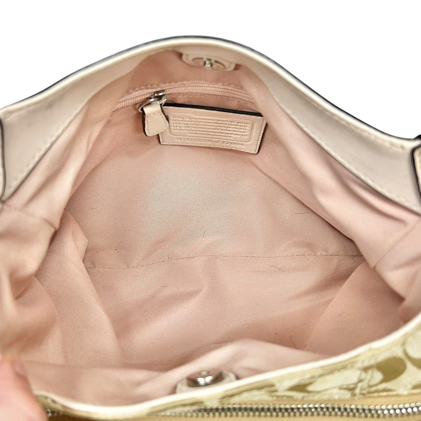 Handbag Designer By Coach, Size: Medium