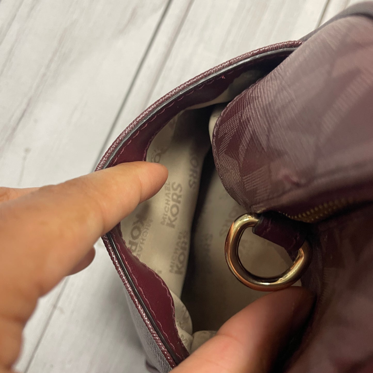 Handbag By Michael By Michael Kors, Size: Medium