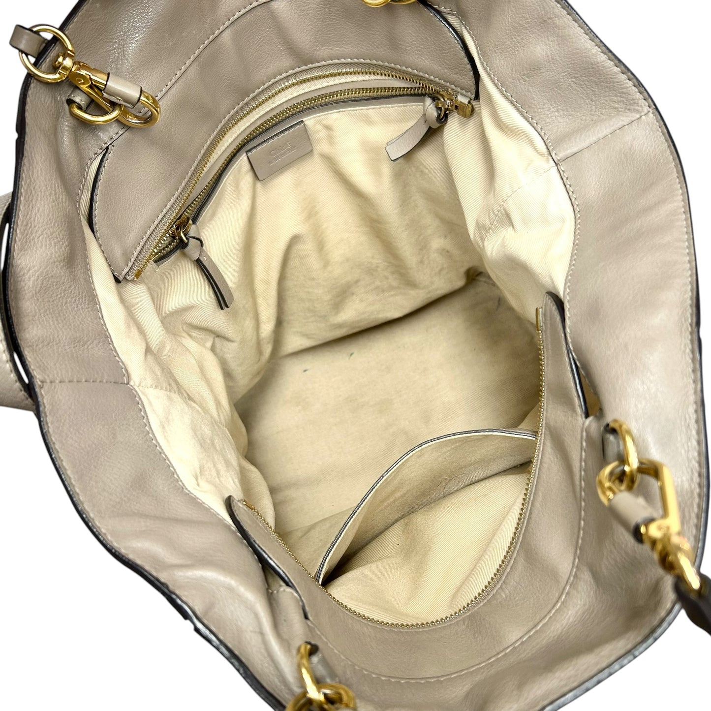 Handbag Luxury Designer By Chloe, Size: Large