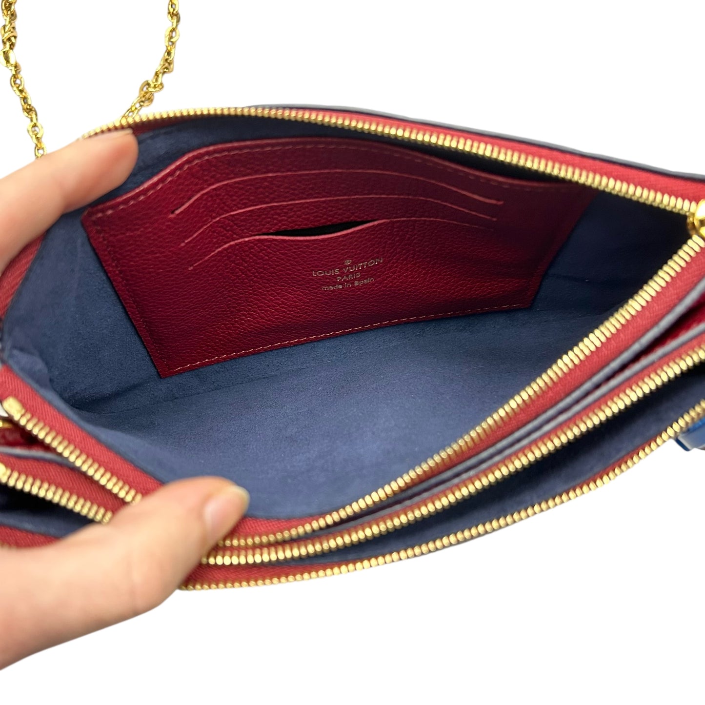 Crossbody Luxury Designer By Louis Vuitton, Size: Small