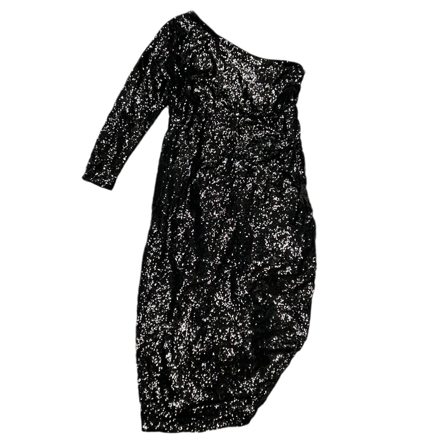 Dress Party Midi By Eloquii In Black, Size: 3x