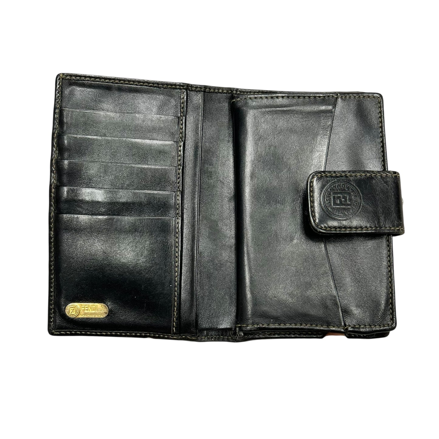 Wallet Luxury Designer By Fendi, Size: Medium