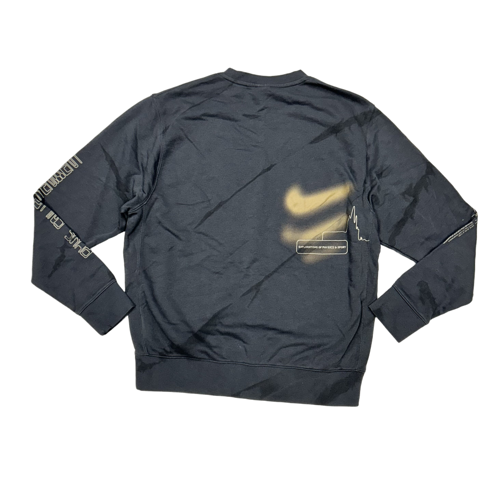 Athletic Sweatshirt Crewneck By Nike Apparel  Size: L