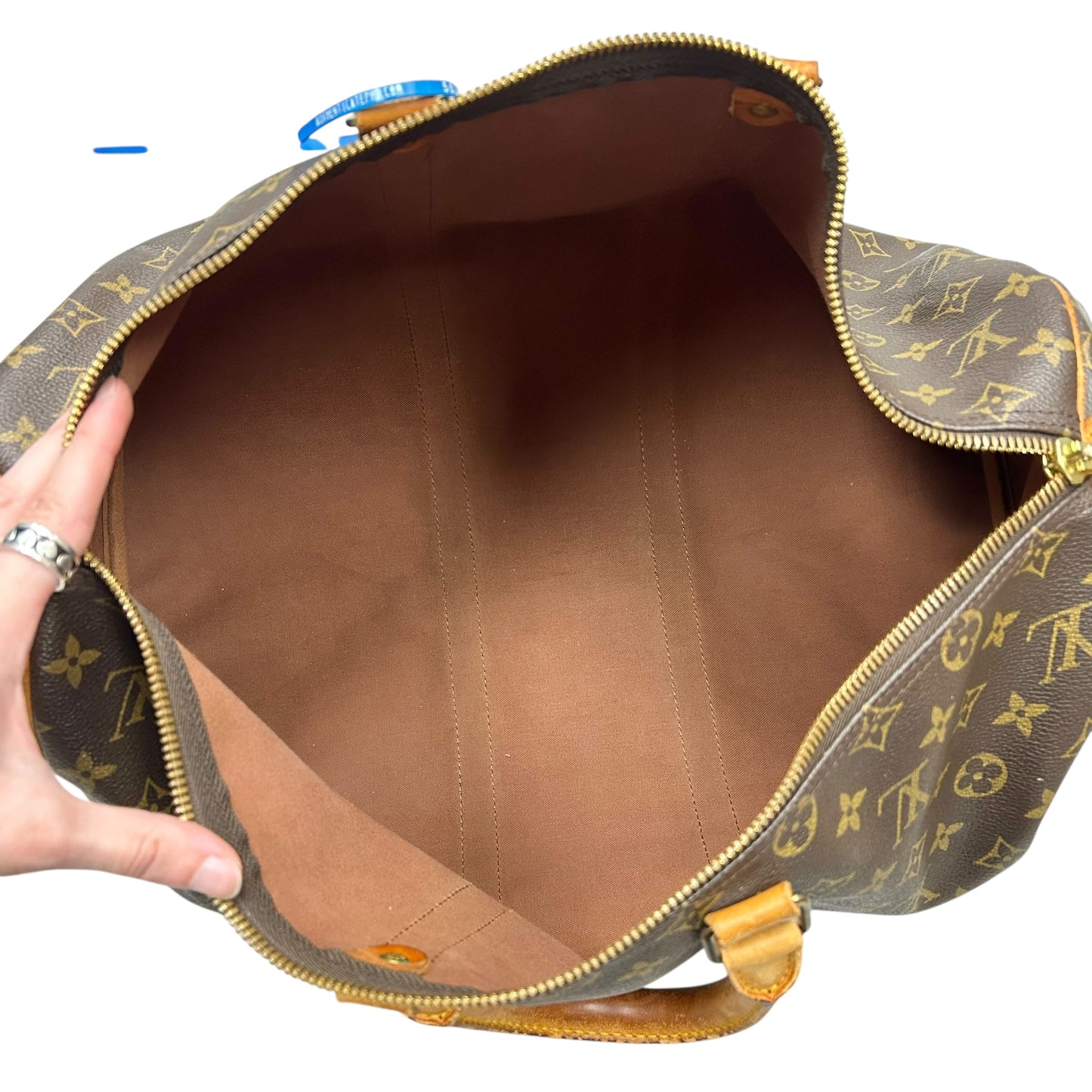 Duffle And Weekender Luxury Designer By Louis Vuitton, Size: Medium