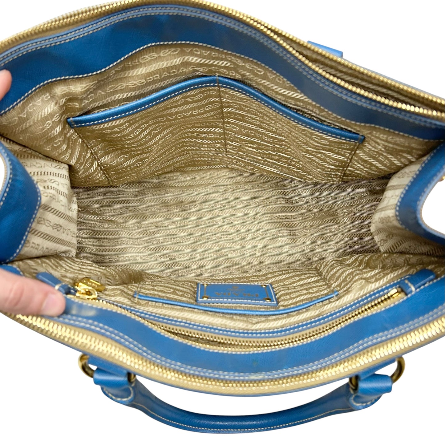 Handbag Luxury Designer By Prada, Size: Medium
