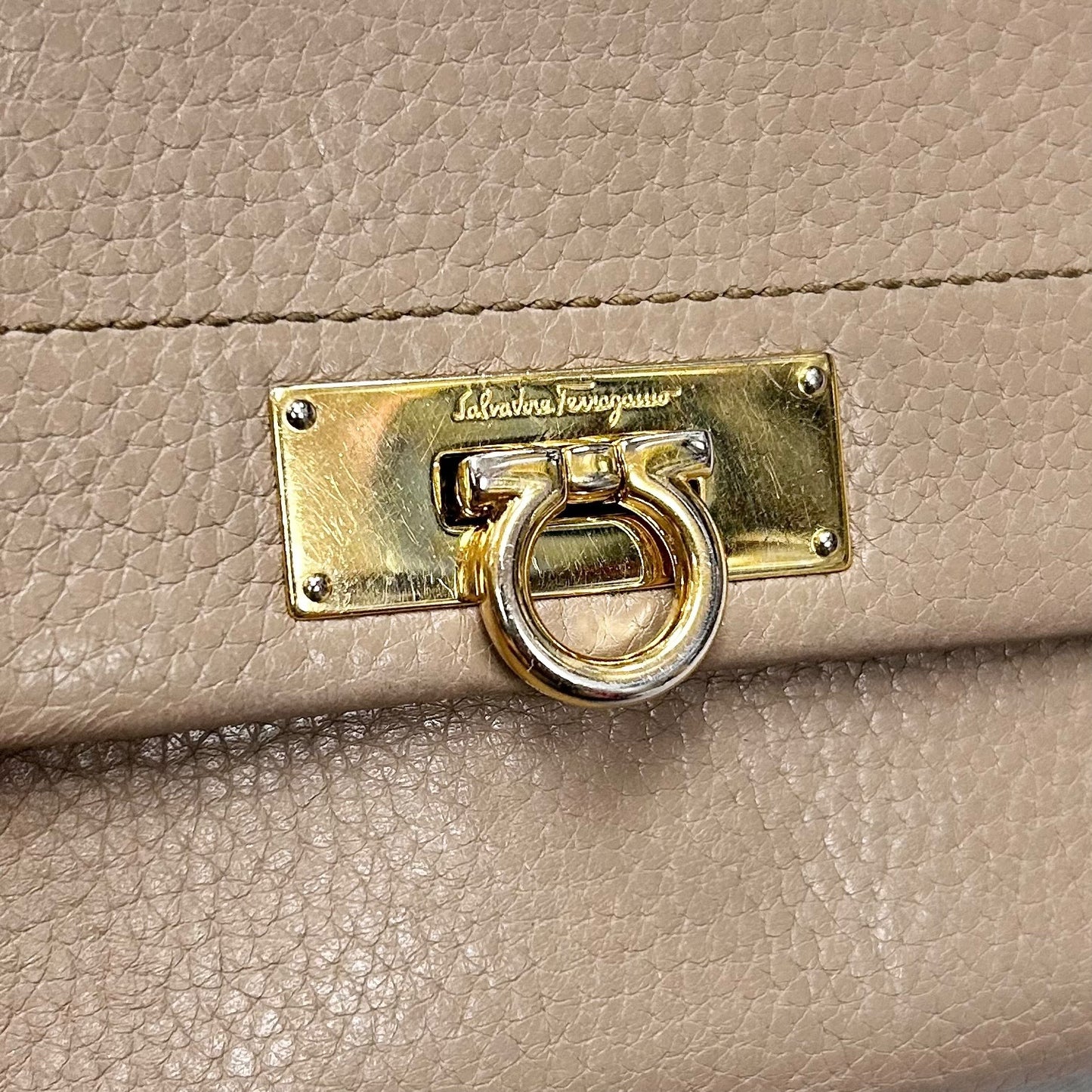Wallet Luxury Designer By Ferragamo, Size: Medium