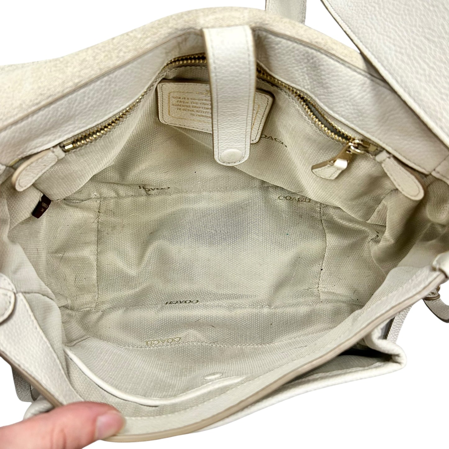 Crossbody Designer By Coach, Size: Medium
