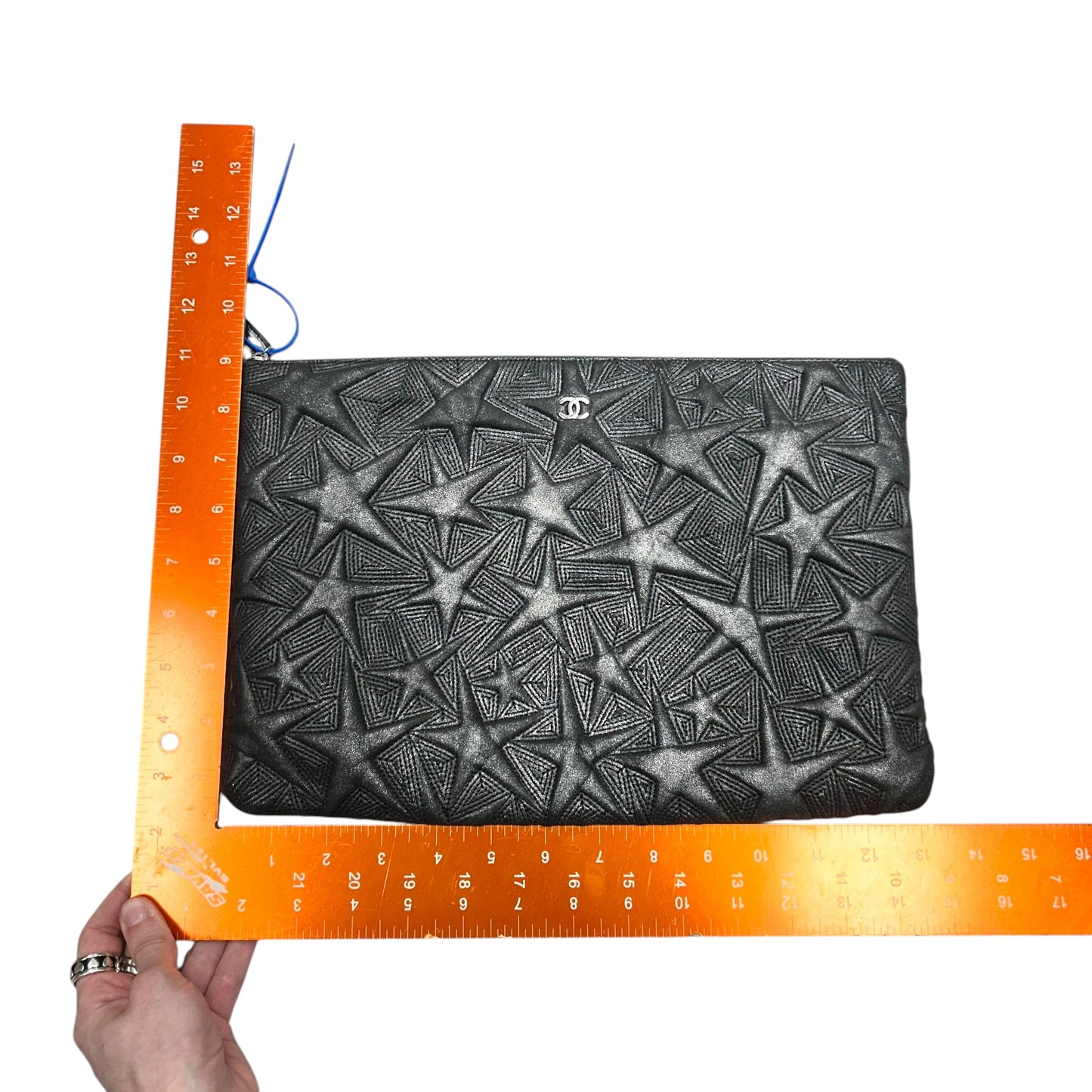 Clutch Luxury Designer By Chanel, Size: Large