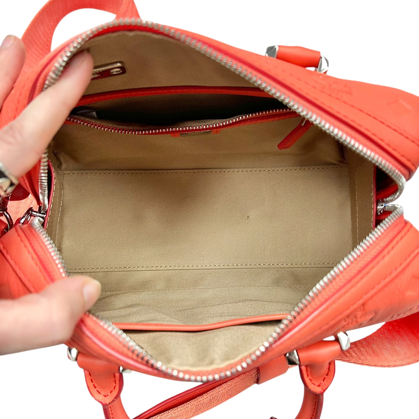 Crossbody Luxury Designer By Mcm, Size: Small