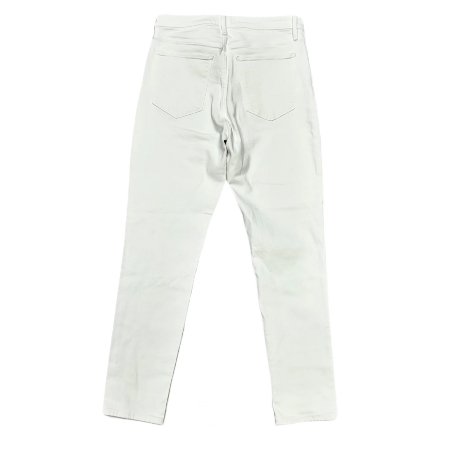 Jeans Skinny By Abercrombie And Fitch In White, Size: 10