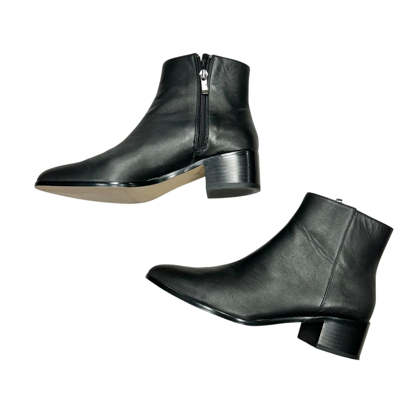 BOOTS ANKLE HEELS by J. CREW In BLACK, Size: 7.5