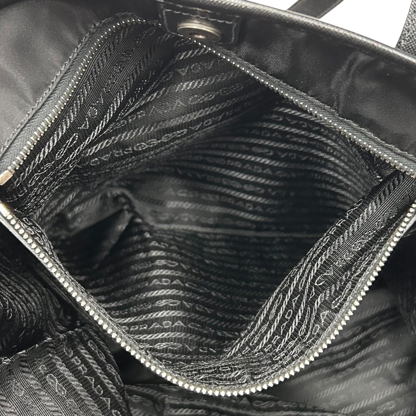Tote Luxury Designer By Prada, Size: Large