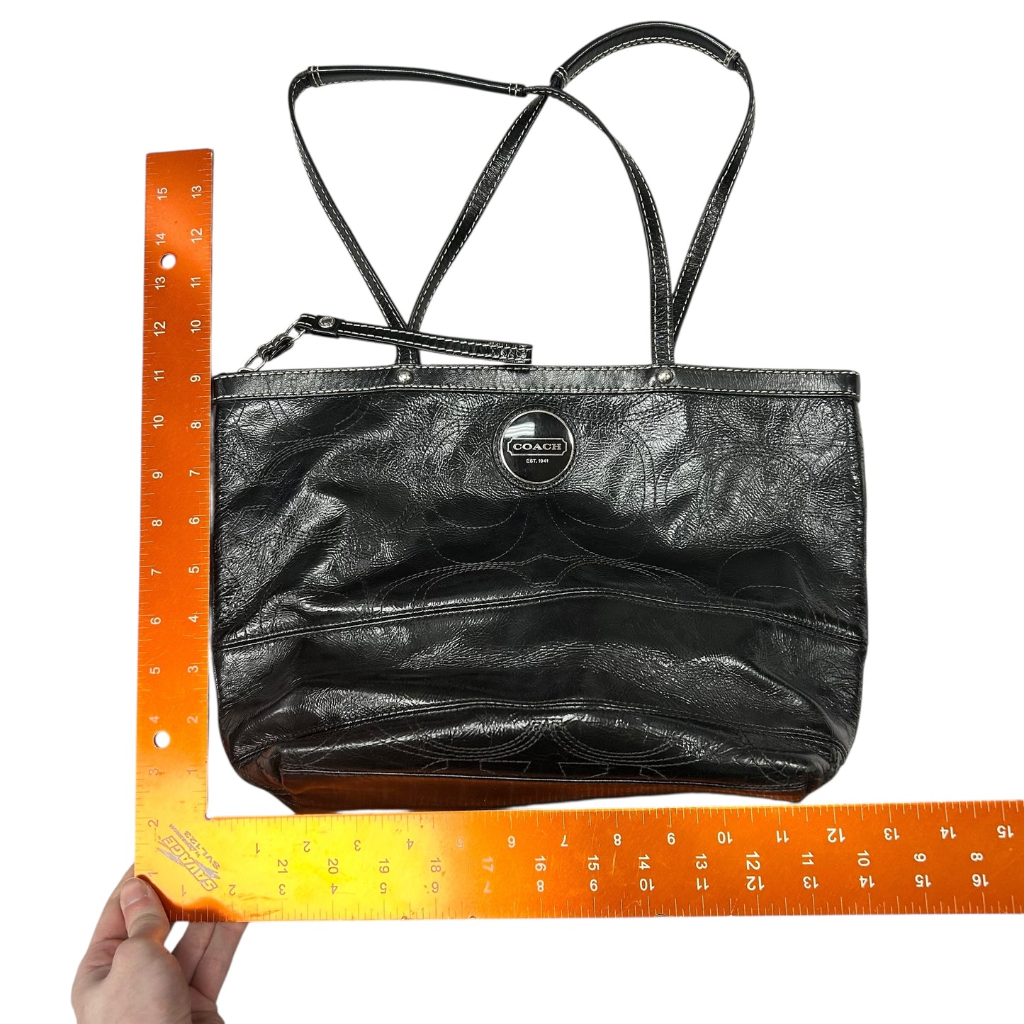 Handbag Designer By Coach, Size: Medium