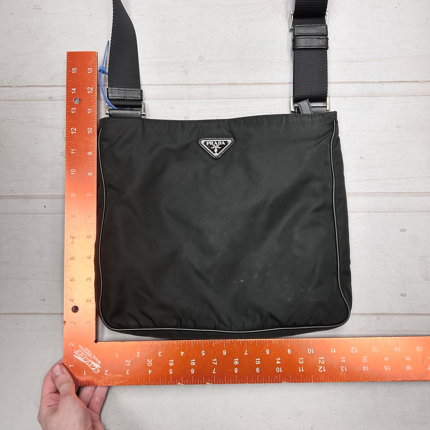 Crossbody Luxury Designer By Prada, Size: Medium