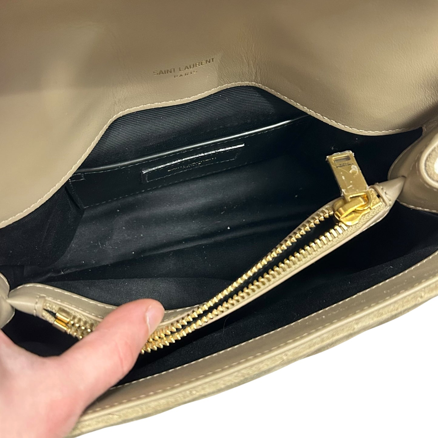 Crossbody Luxury Designer By Yves Saint Laurent, Size: Small