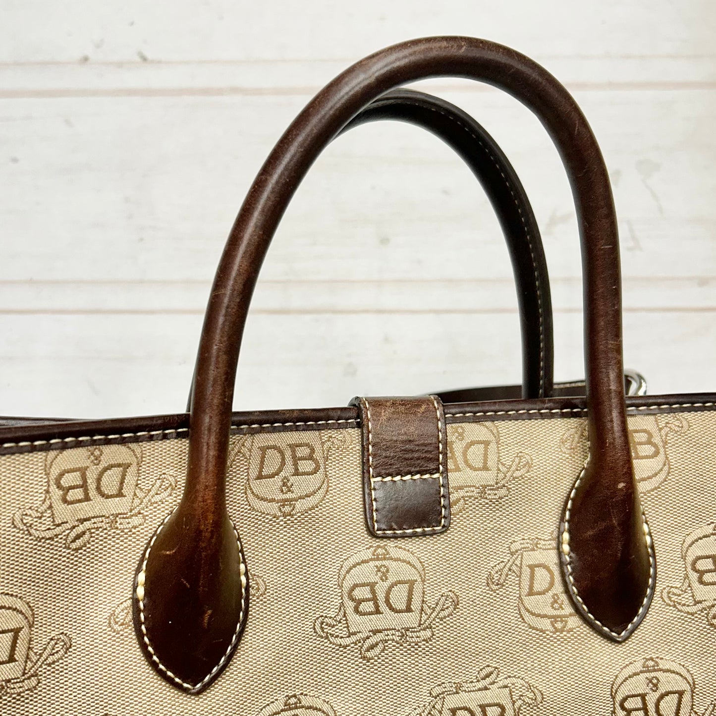 Handbag Designer By Dooney And Bourke, Size: Large