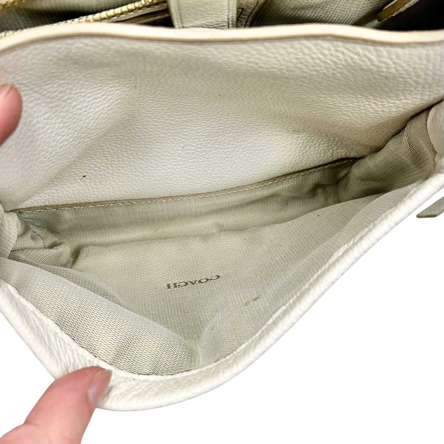 Crossbody Designer By Coach, Size: Medium
