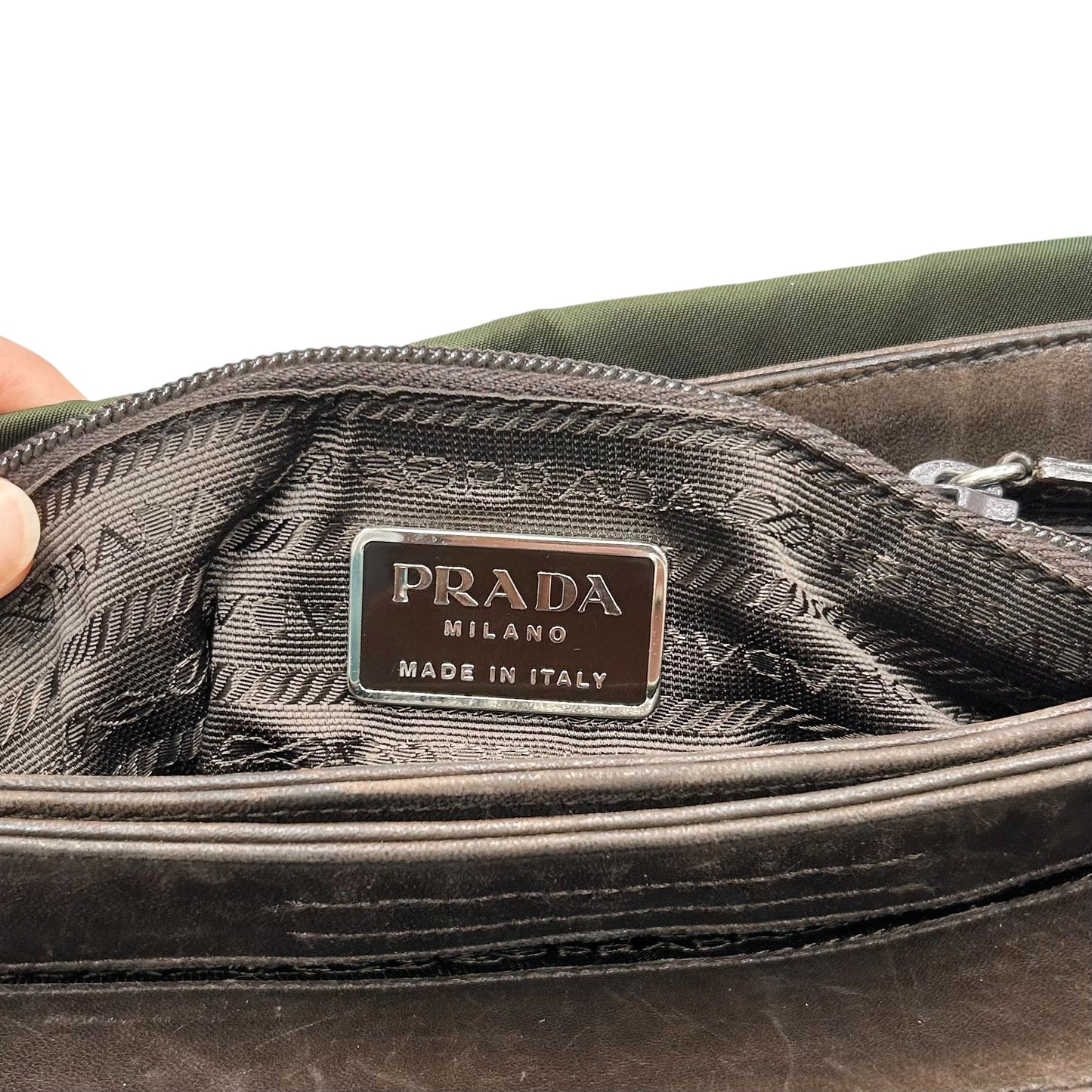 Handbag Luxury Designer By Prada, Size: Medium