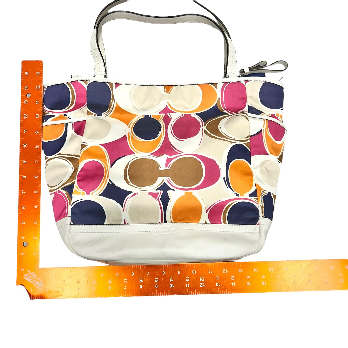 Tote Designer By Coach, Size: Large