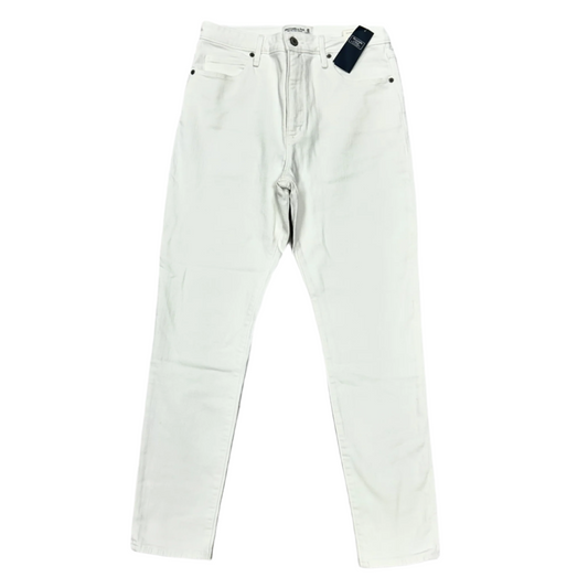 Jeans Skinny By Abercrombie And Fitch In White, Size: 10