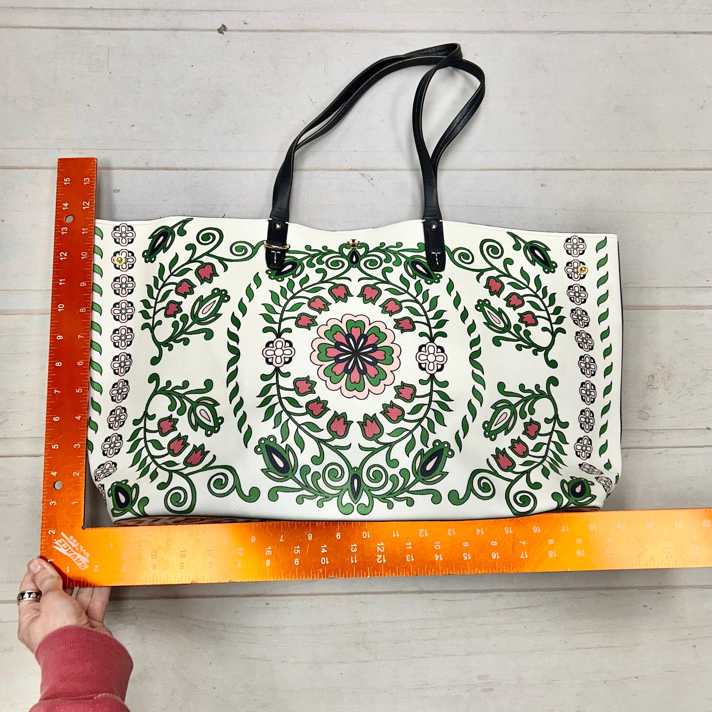 Tote Designer By Tory Burch, Size: Large