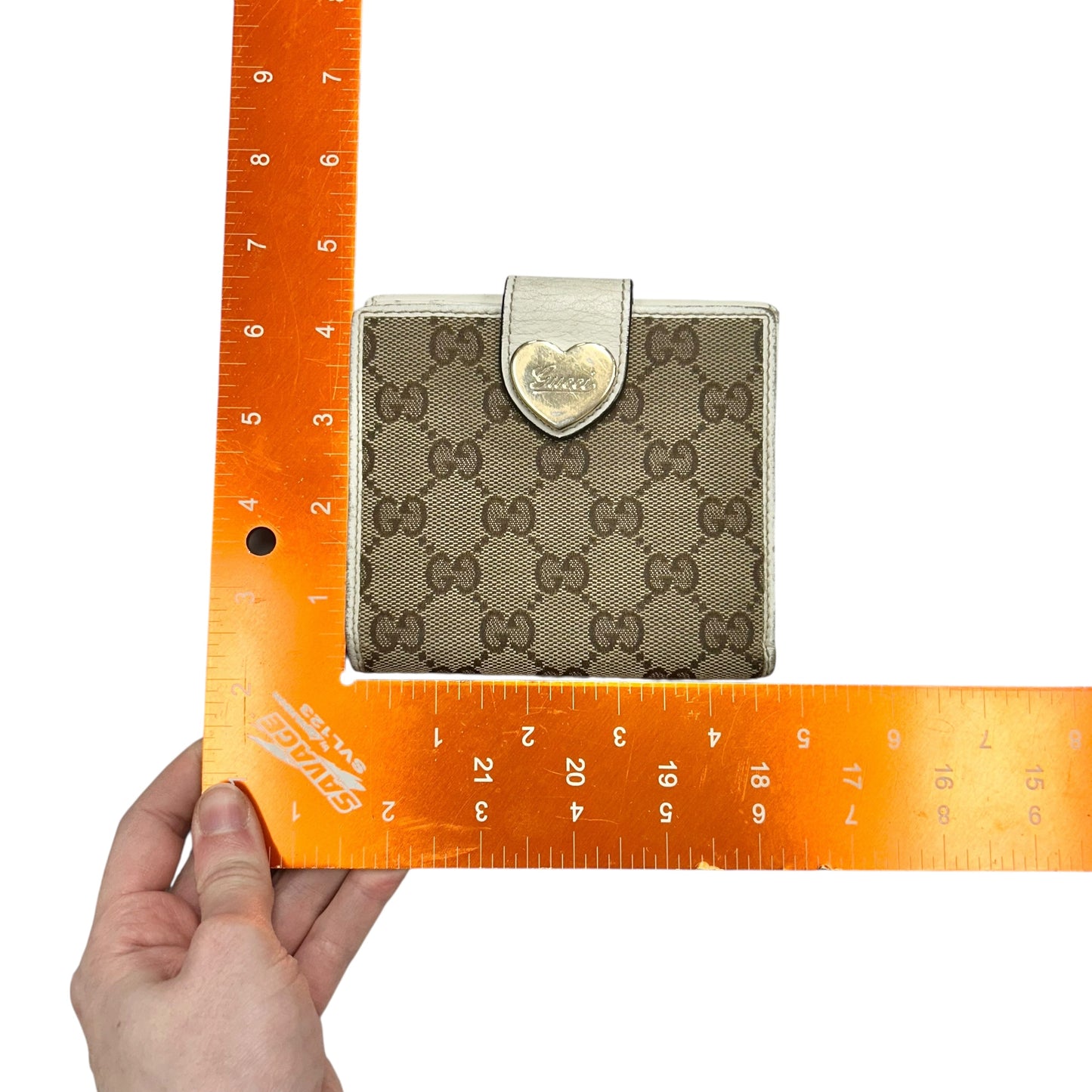 Wallet Luxury Designer By Gucci, Size: Small