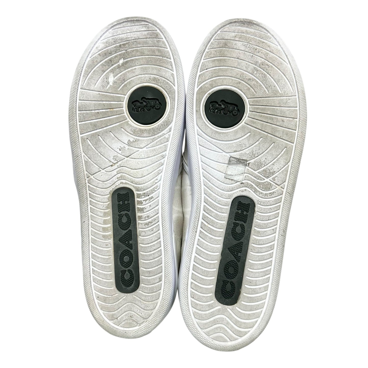 Shoes Designer By Coach In Ivory, Size: 11