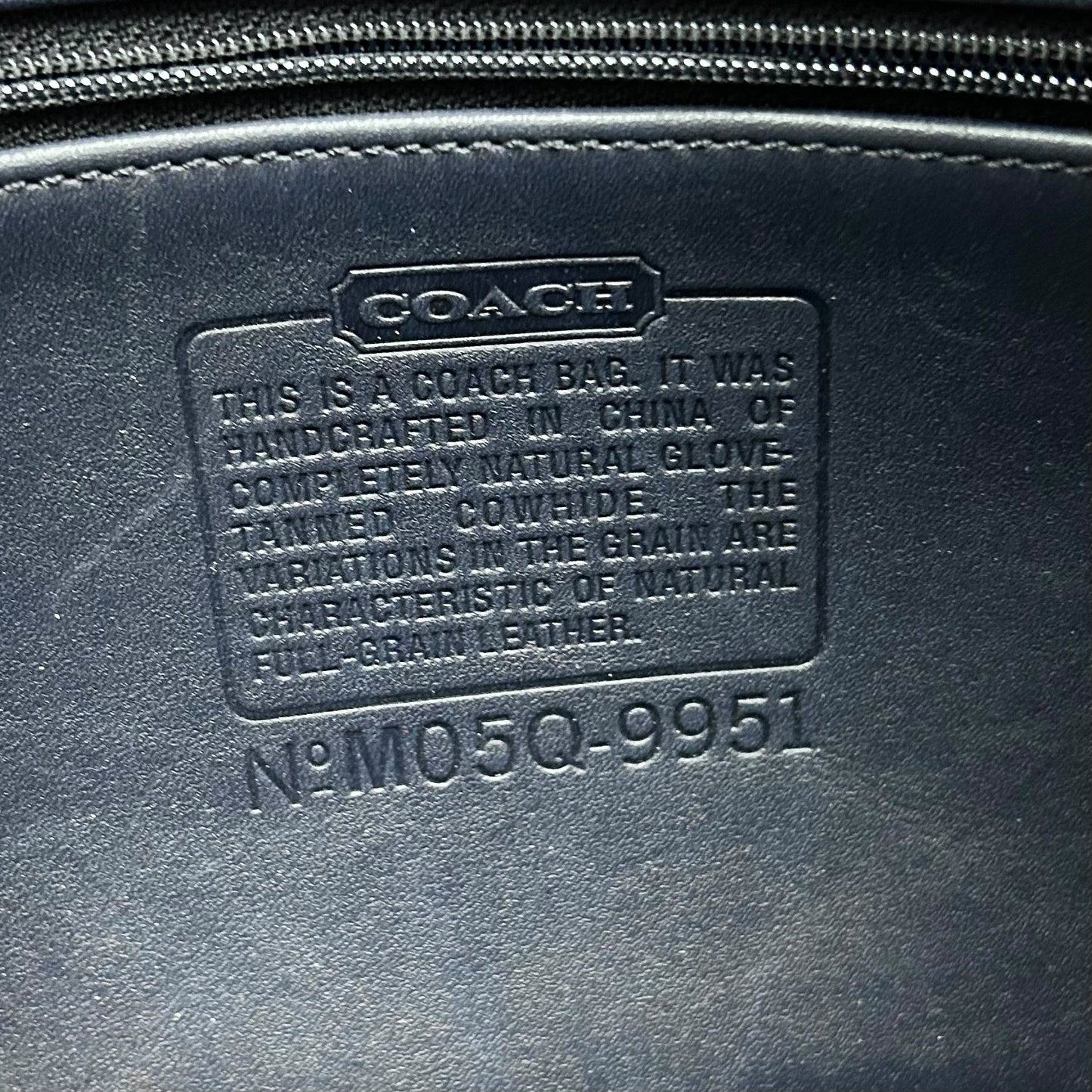 Crossbody Designer By Coach, Size: Medium
