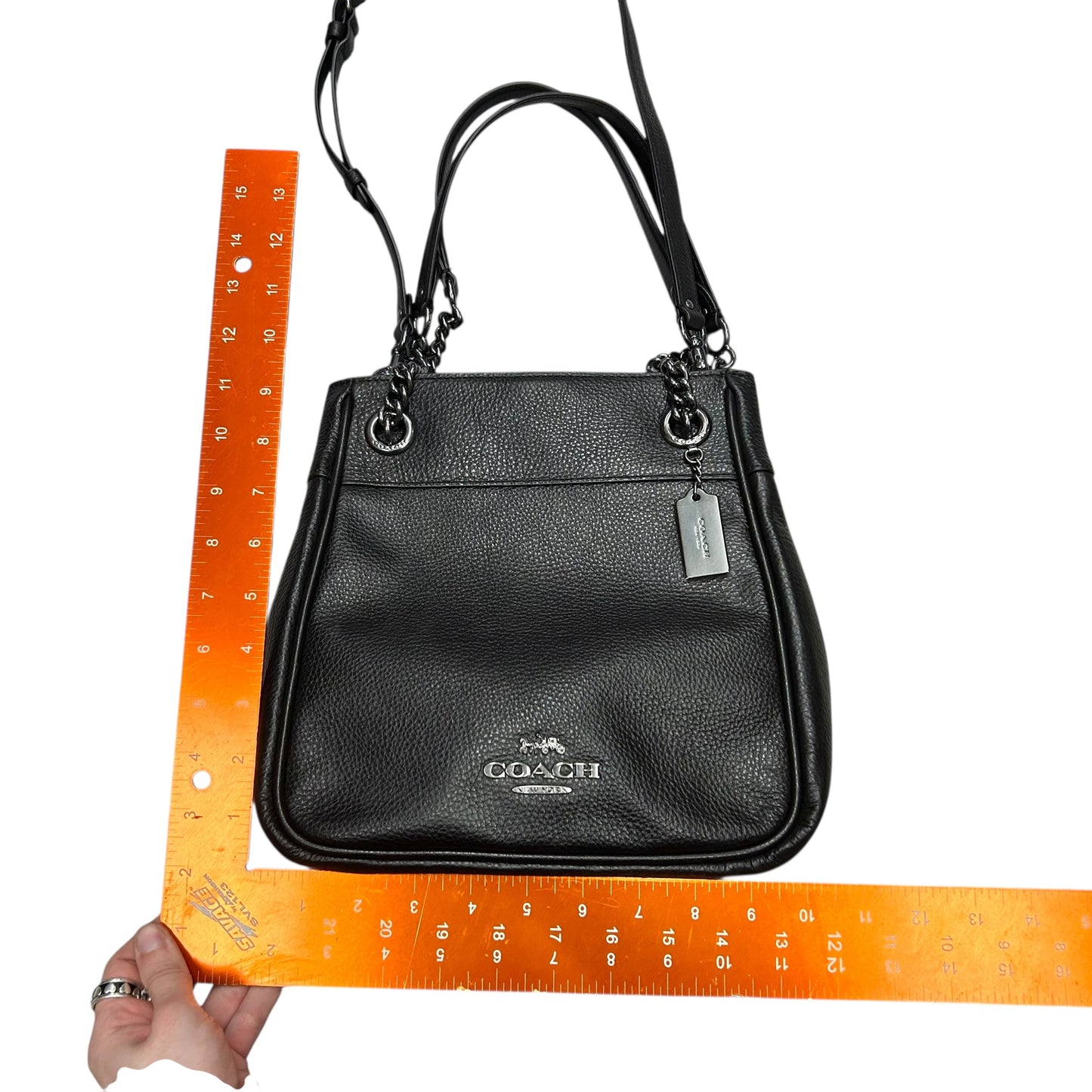 Handbag Designer By Coach, Size: Medium