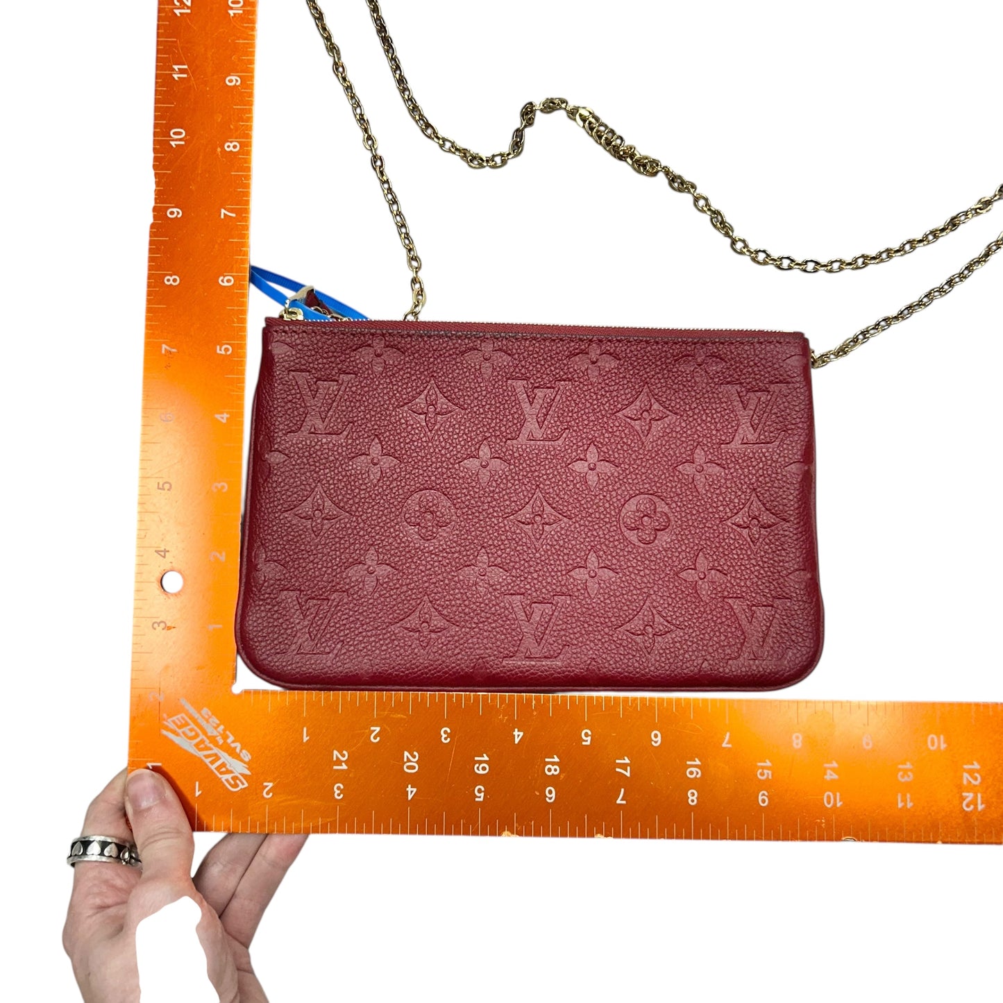 Crossbody Luxury Designer By Louis Vuitton, Size: Small