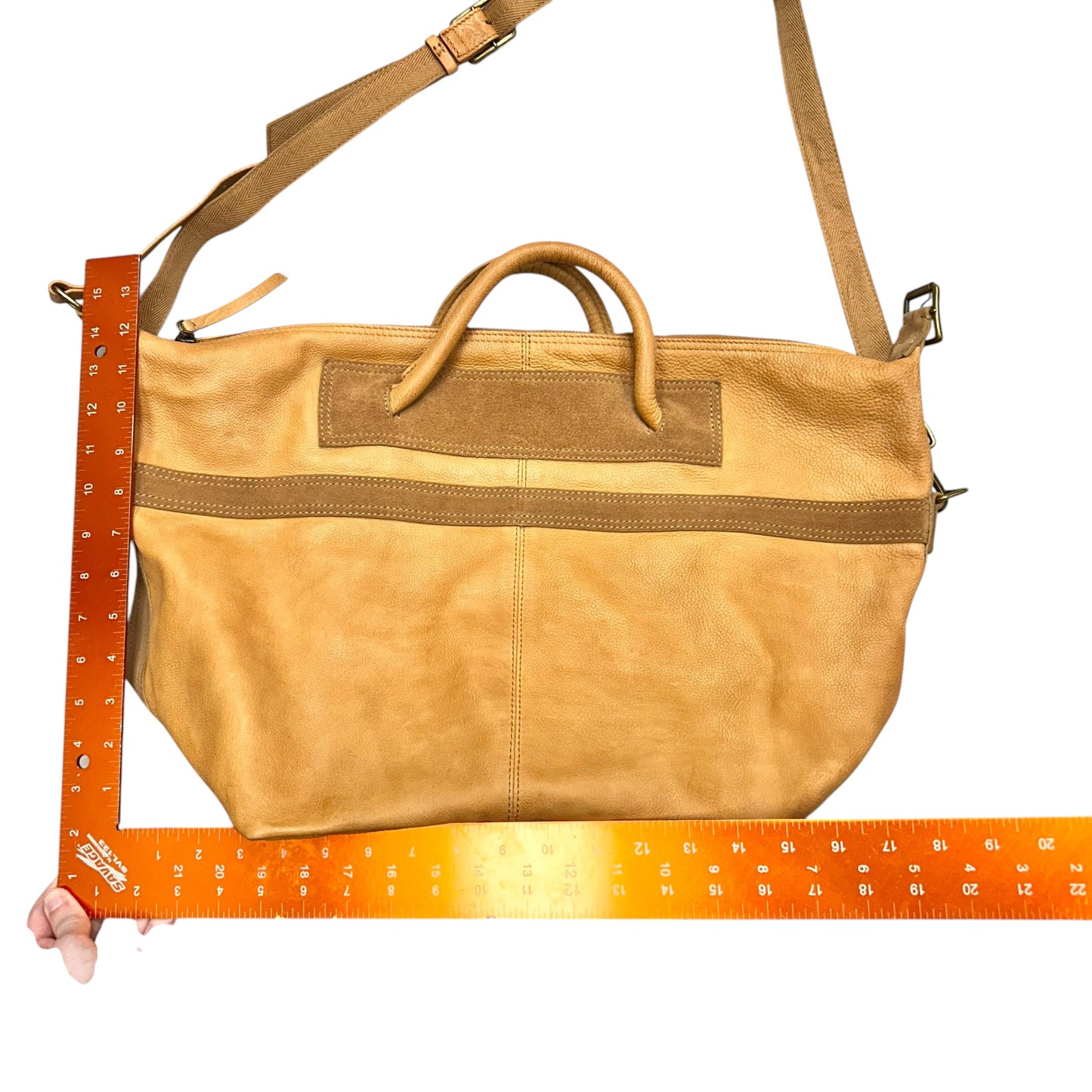 Tote Leather By Free People, Size: Large