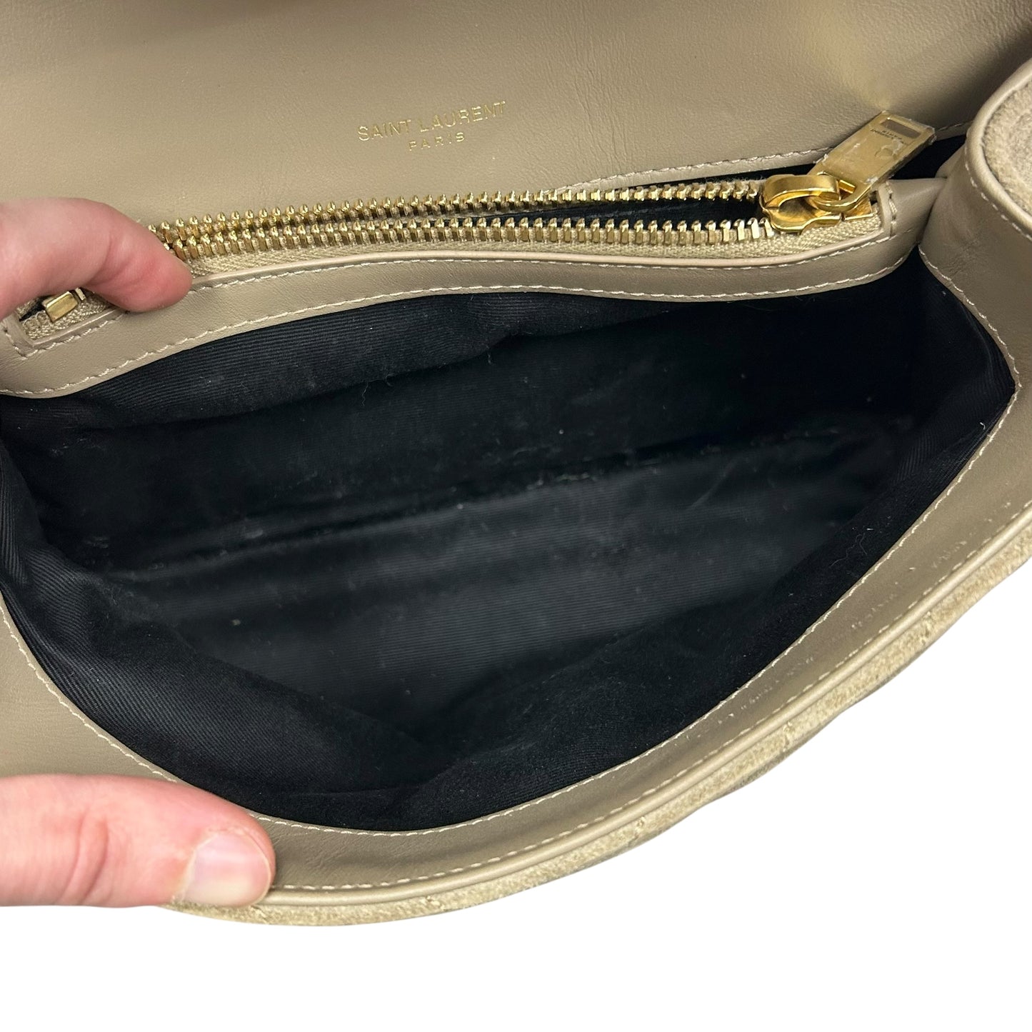 Crossbody Luxury Designer By Yves Saint Laurent, Size: Small