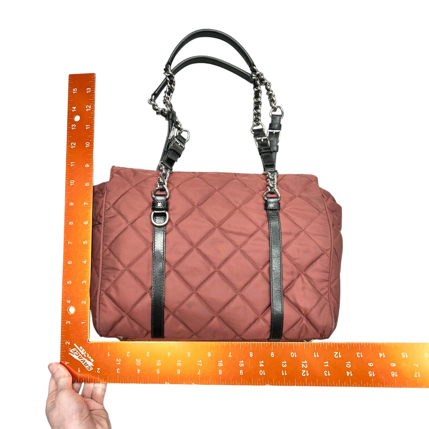 Handbag Luxury Designer By Prada, Size: Large