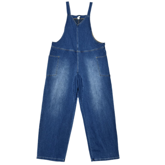 Overalls By Halara In Blue Denim, Size: L