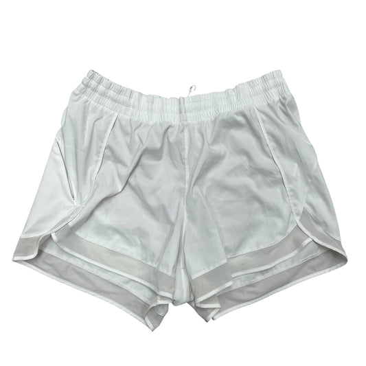 Athletic Shorts By Athleta In White, Size: 1x
