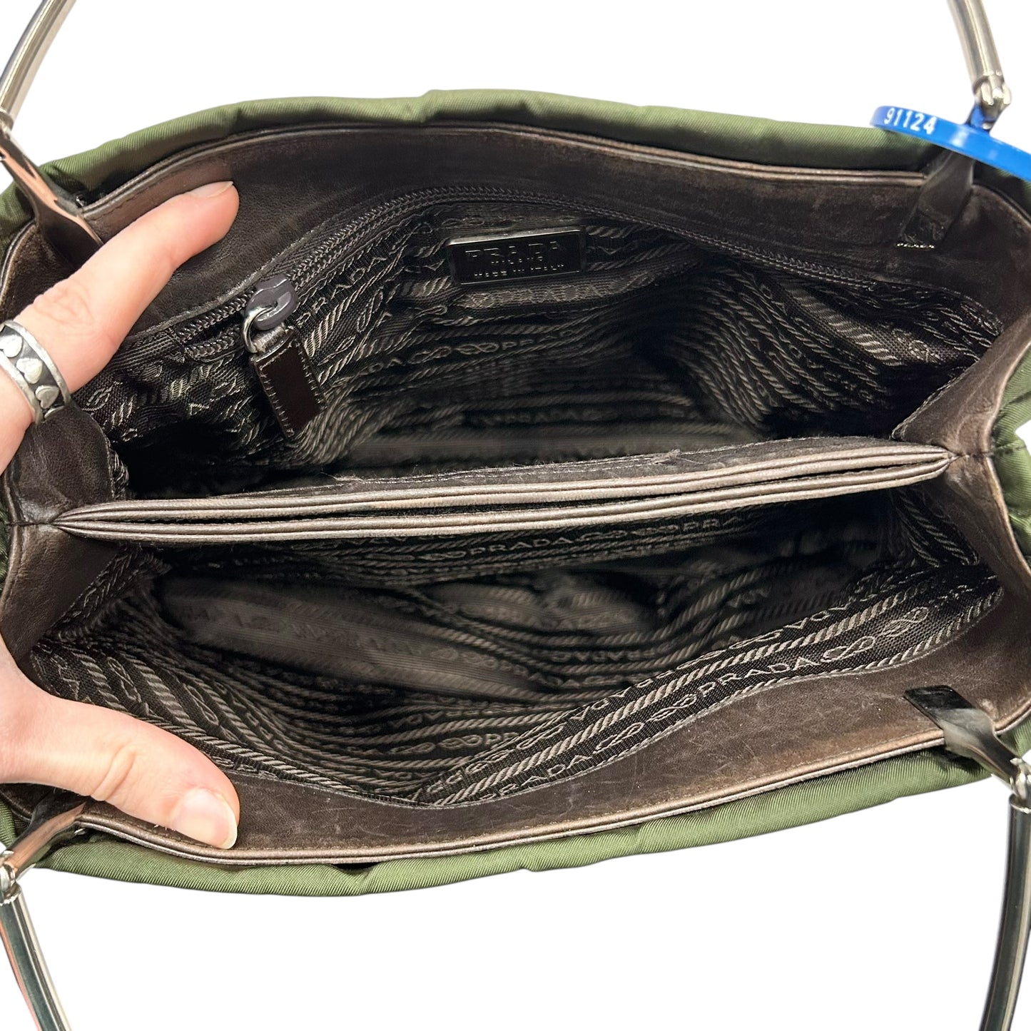 Handbag Luxury Designer By Prada, Size: Medium