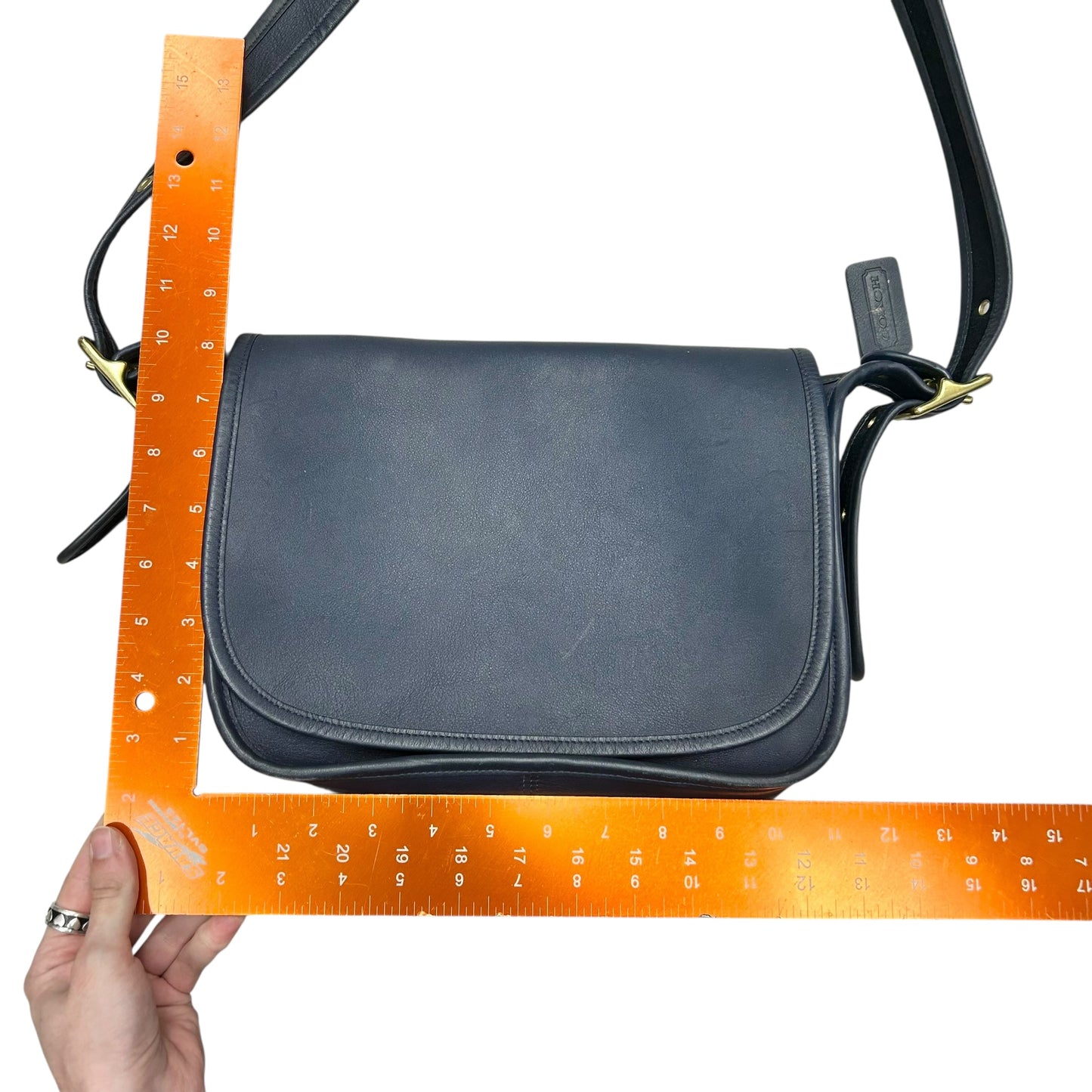 Crossbody Designer By Coach, Size: Medium