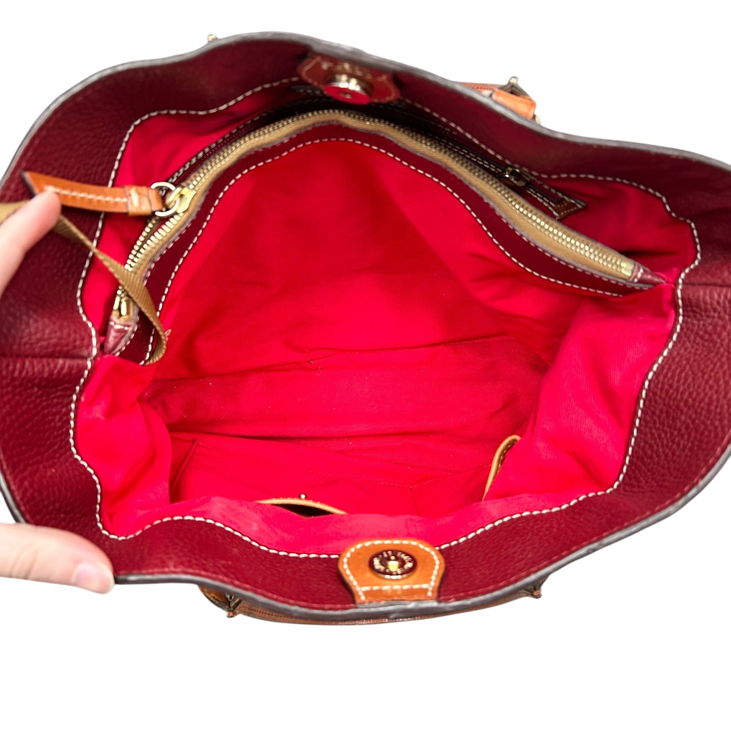 Handbag Designer By Dooney And Bourke, Size: Large