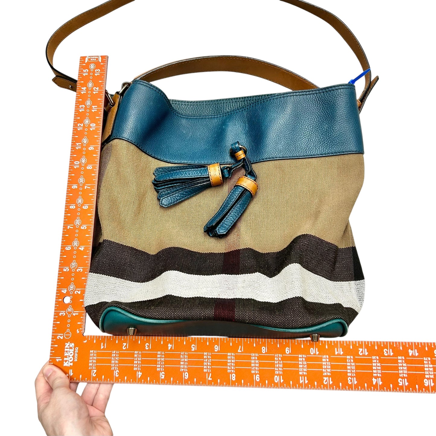 Crossbody Luxury Designer By Burberry, Size: Medium