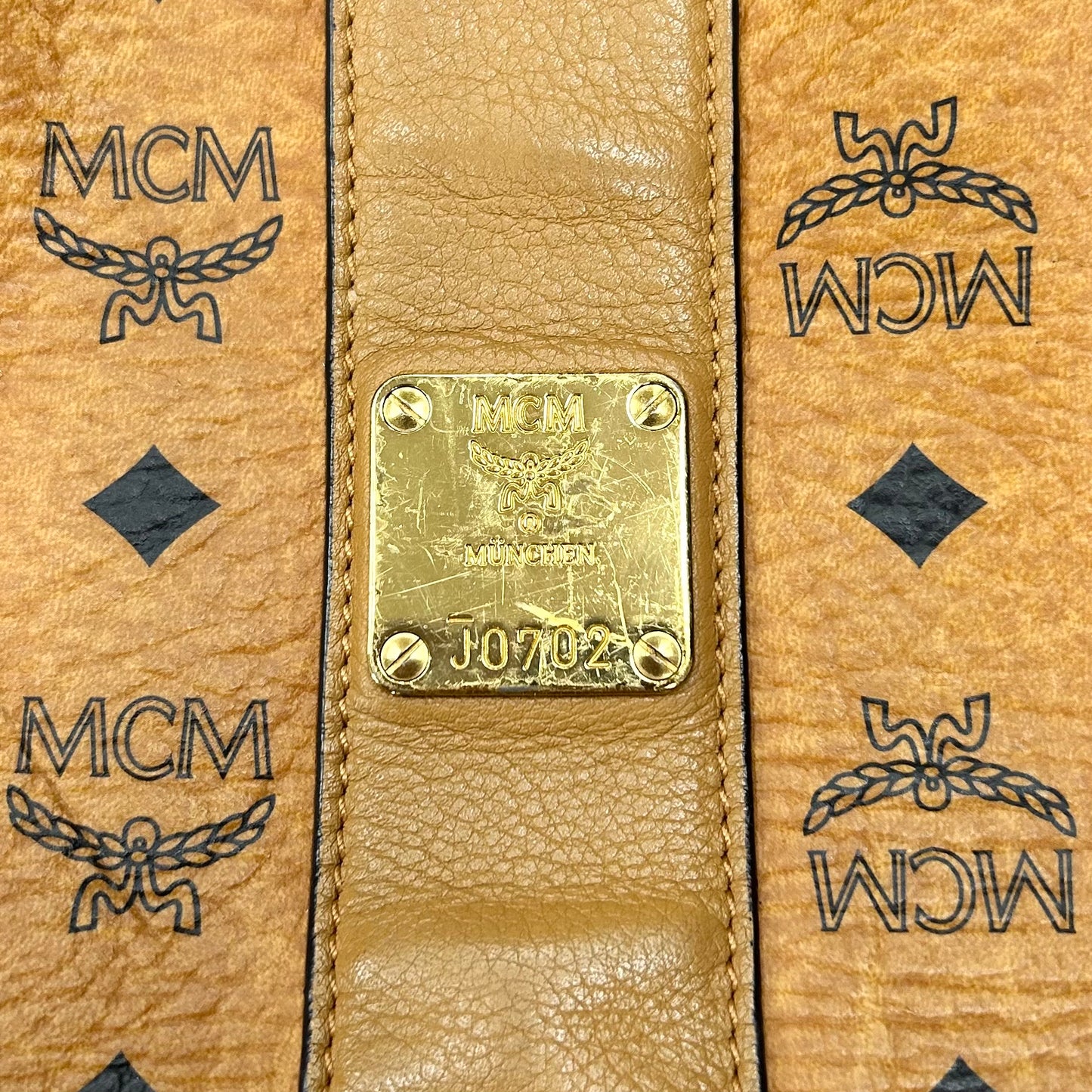 Tote Luxury Designer By Mcm, Size: Medium