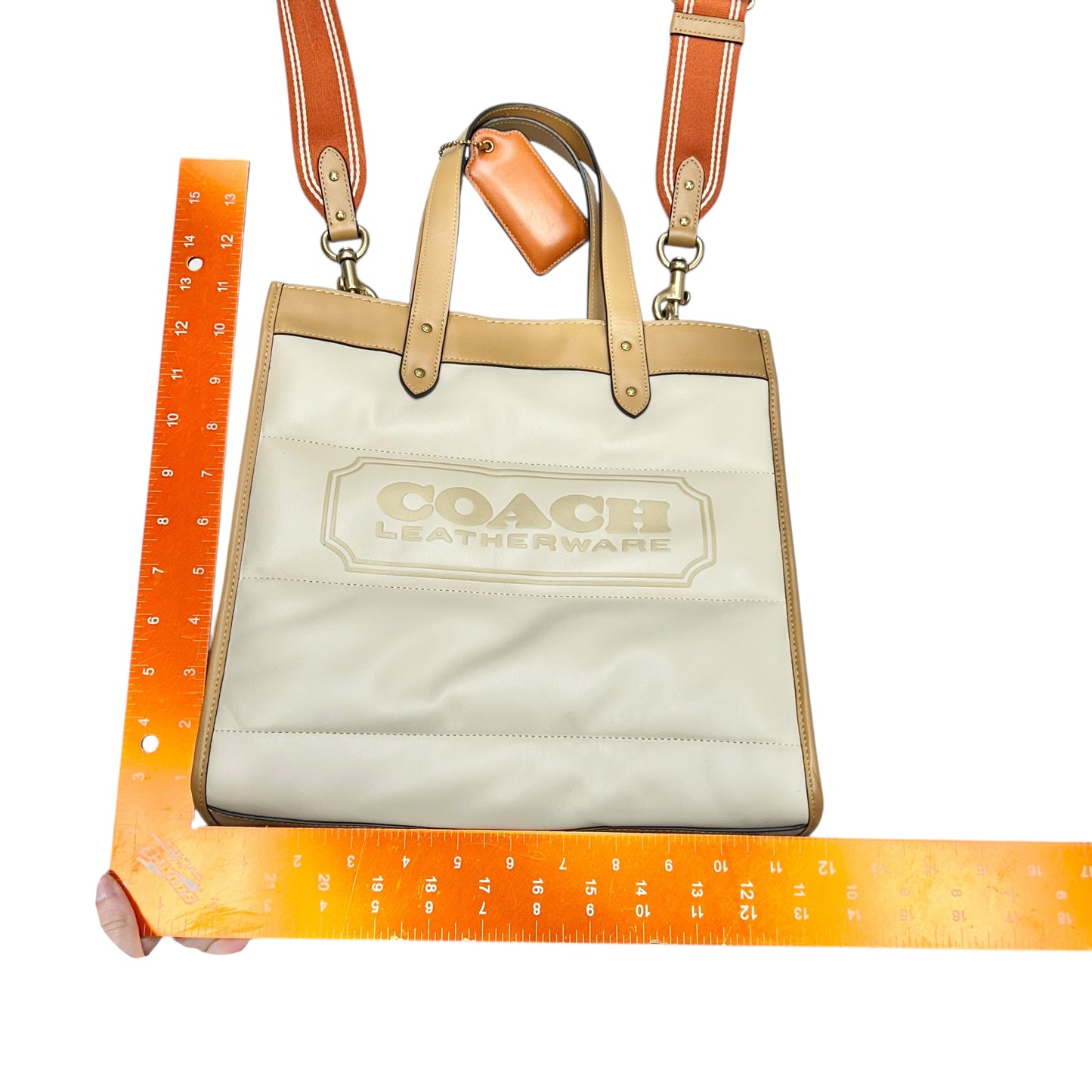 Handbag Designer By Coach, Size: Large