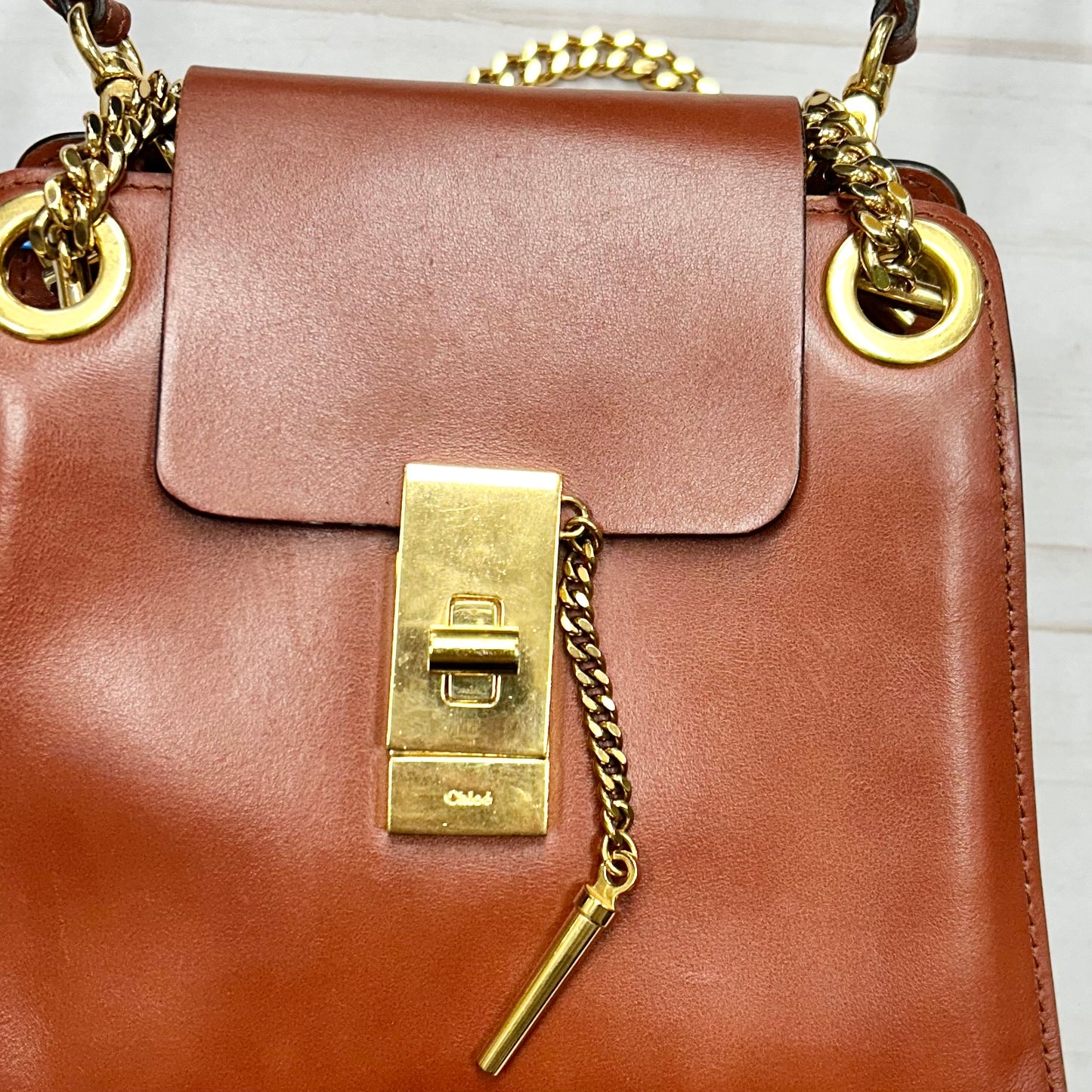 Crossbody Luxury Designer By Chloe, Size: Small