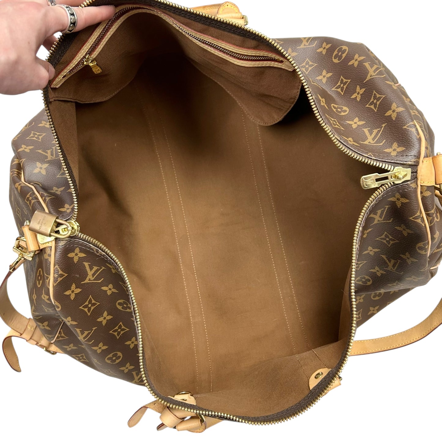 Duffle And Weekender Luxury Designer By Louis Vuitton, Size: Large