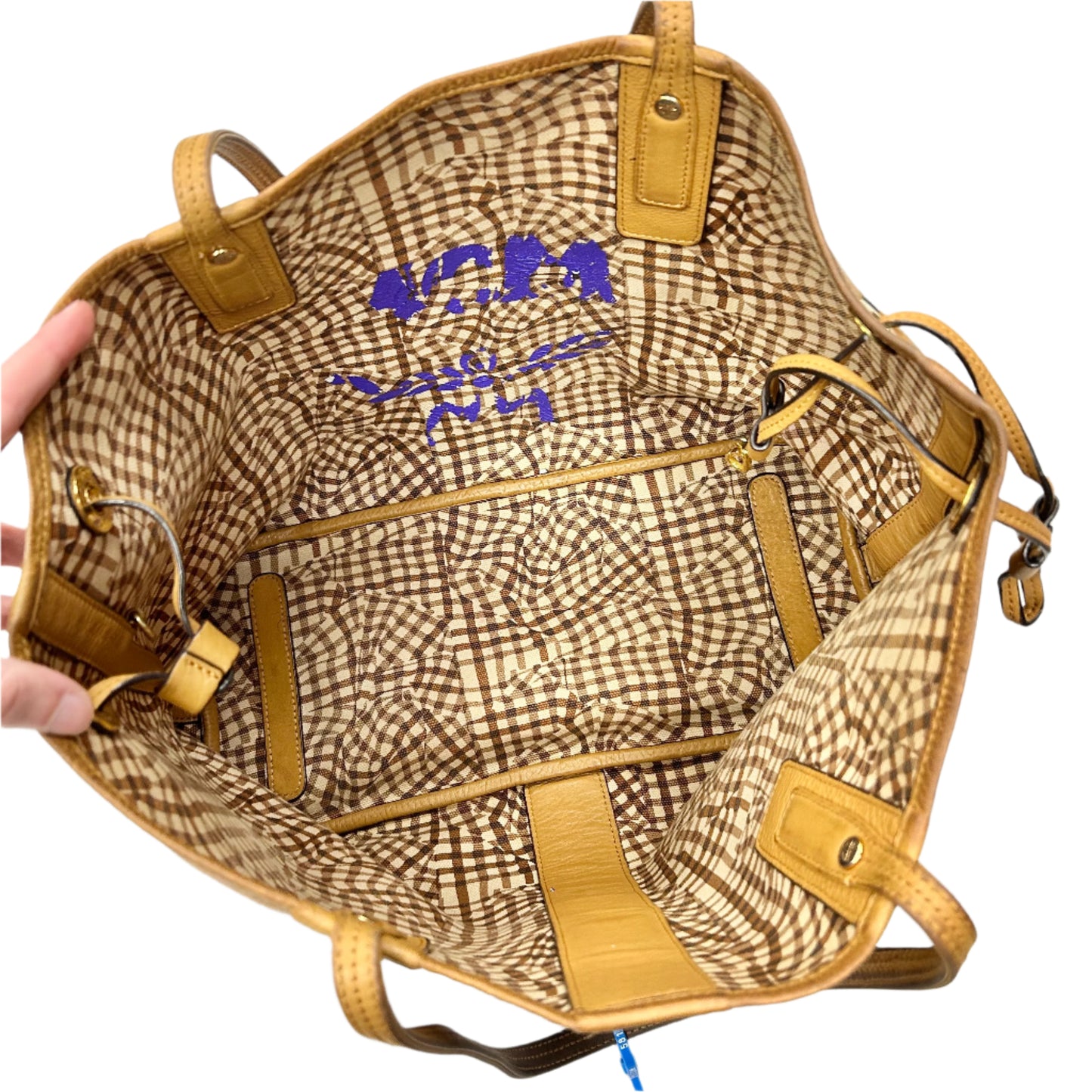 Tote Luxury Designer By Mcm, Size: Medium
