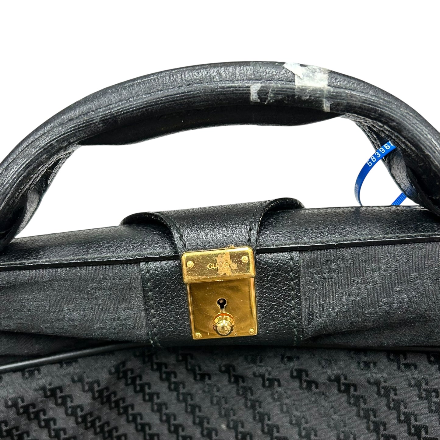 Luggage Luxury Designer By Gucci, Size: Large